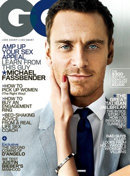 Michael Fassbender en la portada de GQ