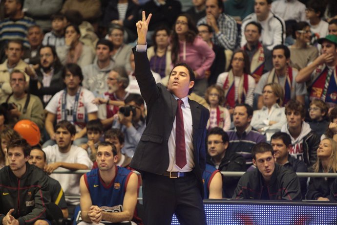 Xavi Pascual, Entrenador Del Barcelona Regal (Baloncesto)
