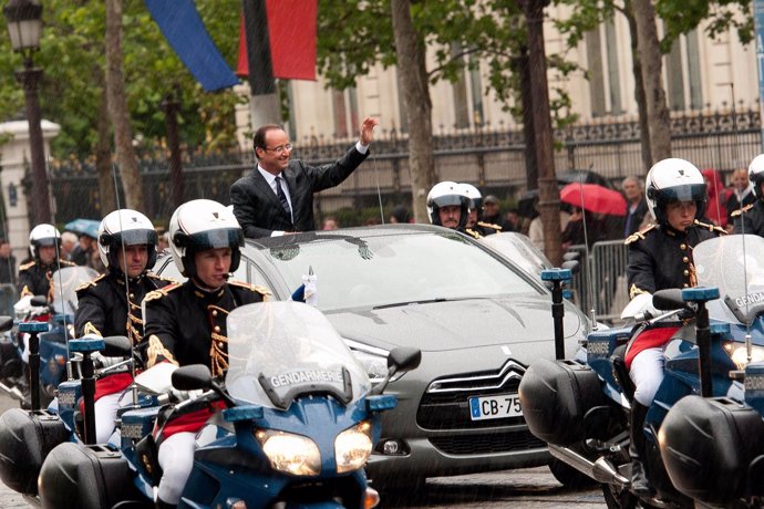 François Hollande Tras Su Toma De Posesión