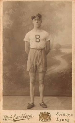 Foto Cedida Por El Museo Internacional Del Estudiante De Un Estudiante Sueco De 