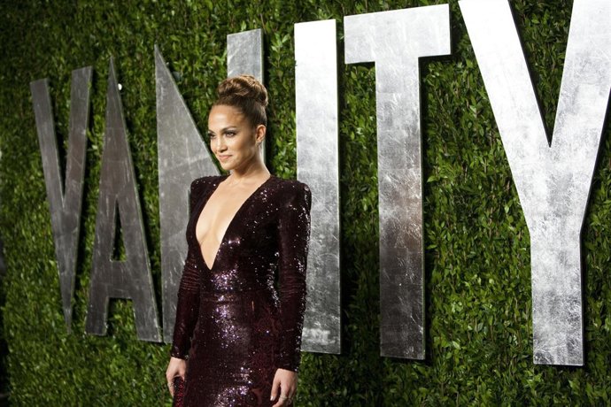 Jennifer López En La Fiesta De Vanity Fair