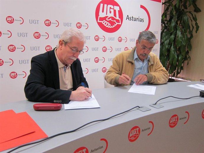 Firma Del Convenio Entre Braga Y Flórez.