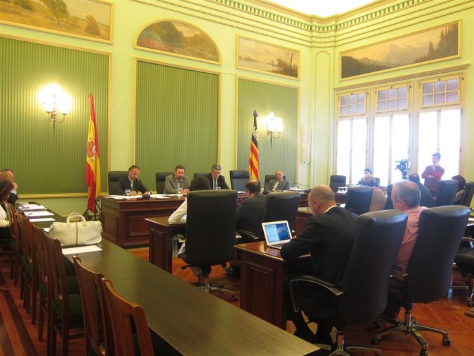 El Conseller De Turismo, Carlos Delgado, Durante La Comisión