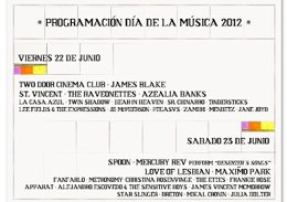 Cartel Del Festival