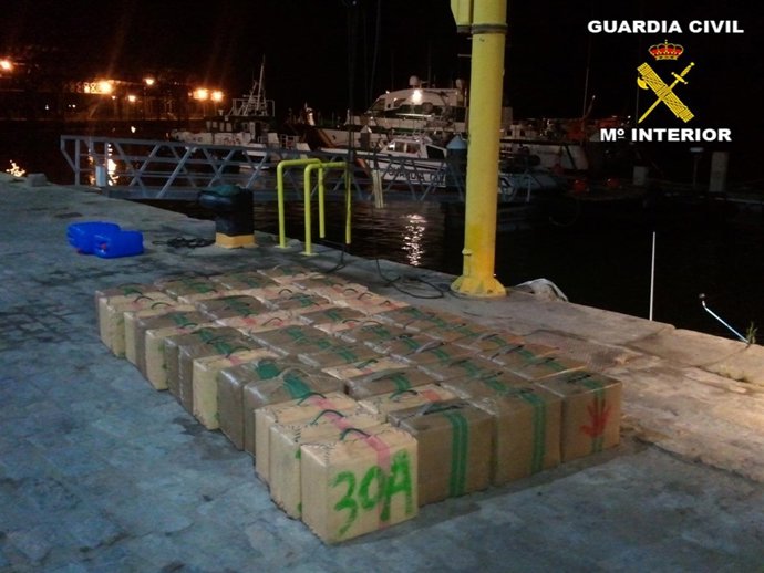 Imagen De La Droga Intervenida. 