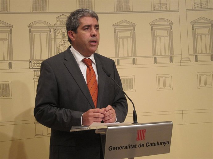 El Portavoz Del Govern, Francesc Homs