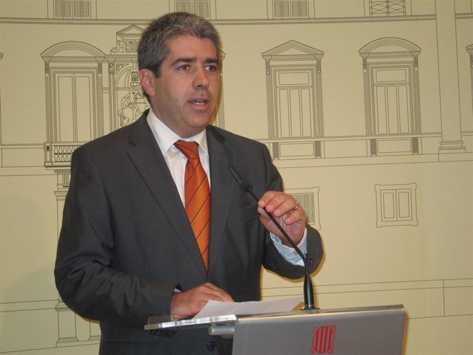 El Portavoz Del Govern, Francesc Homs