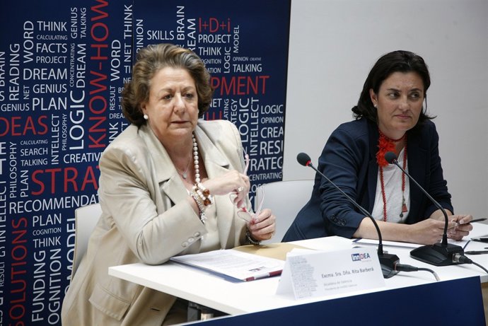 Barberá Y Simón En La Presentación