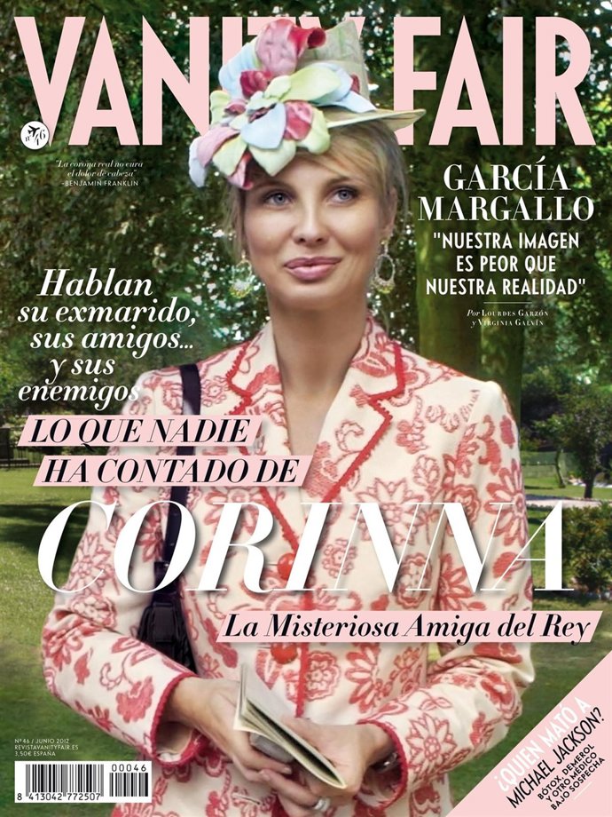 Portada de Vanity Fair de Corinna Zu Sayn-Wittgenstein