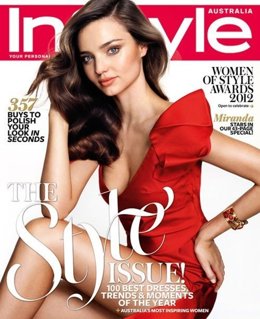 Miranda Kerr es la mujer del año para la revista In Style