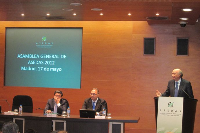 José María Lacasa En La Asamblea De Asedas