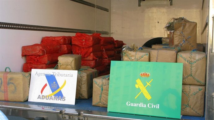 Hachís Aprehendido Durante La Operación 'Hiena'