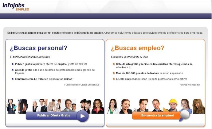 Página Web De Infojobs