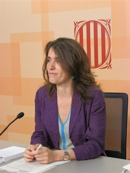 La Secretaria De Empleo De La Generalitat, Esther Sànchez