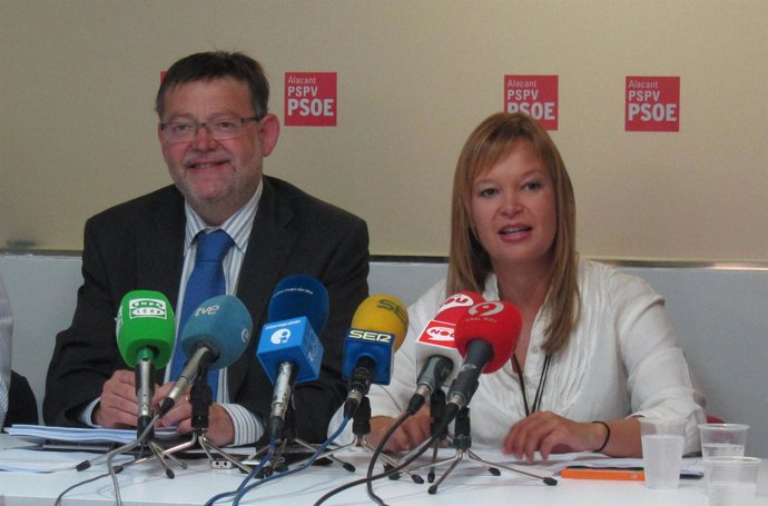 Ximo Puig Y Leire Pajín