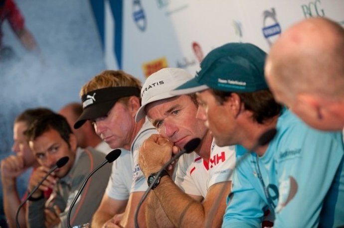 Iker Martínez, Chris Nicholson, Ian Walker, Franck Cammas, Patrones De La VOR