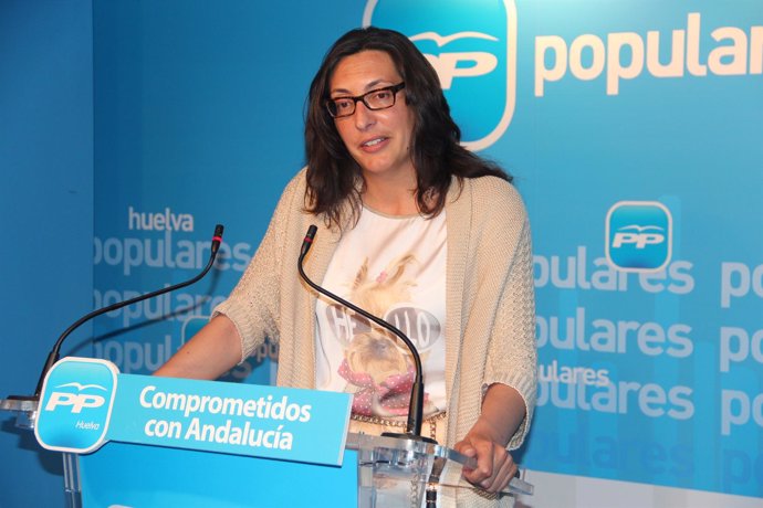 La Parlamentaria Andaluza Del PP Y Alcaldesa De Valverde, Dolores López.