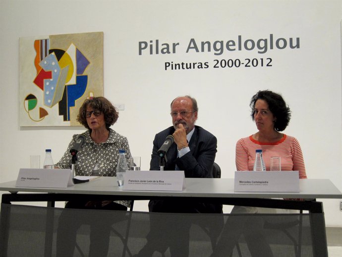 Presentación De La Exposición 'Pilar Angeloglou. Pinturas 2000-2012'