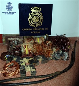 Cobre Requisado Por La Policía Nacional