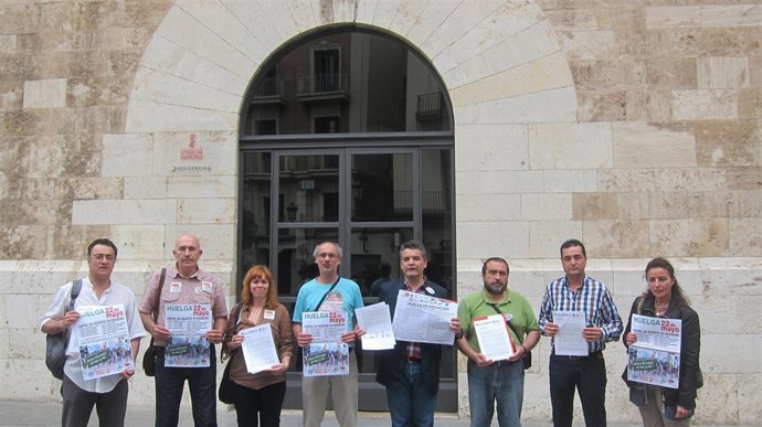 Representantes Sindicales Ante La Generalitat