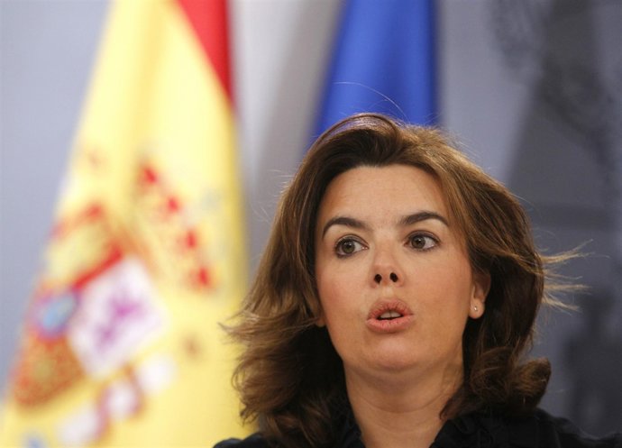 Soraya Sáenz De Santamaría En La RDP Del Consejo