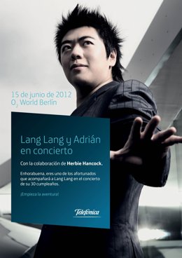 Cartel De Lang-Lang Y El Pianista De Paiporta Adrián