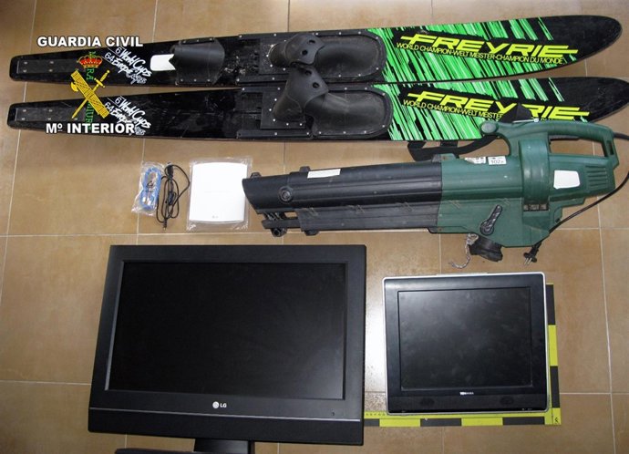 Parte De Los Objetos Recuperados