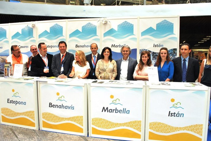 Margarita del Cid presidenta Mancomunidad Occidental en feria turismo