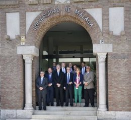 Última Reunión En Mayo De Los Rectores Andaluces Con El Presidente De La Junta