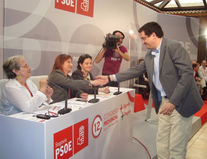 Óscar López En El Congreso Socialista De Segovia