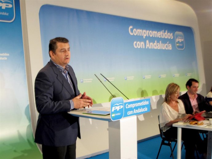 El Secretario General Del PP-A, Antonio Sanz