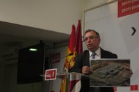 Mora asegura que el Hospital de Toledo "es más barato y está mejor dimensionado que otros que ha hecho el PP"