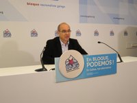 Jorquera (BNG) cuestiona las cifras del déficit de Galicia y asegura que este "se duplicó" desde que gobierna Feijóo