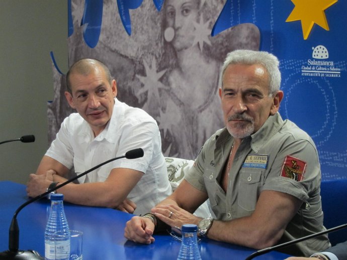 Eduardo Lao,  Junto Al Director De La Compañía, Víctor Ullate 