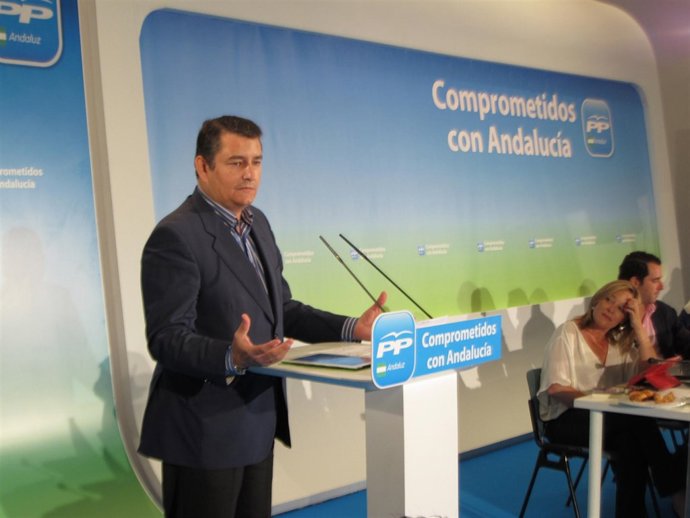El Secretario General Del PP-A, Antonio Sanz