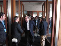 Herrera insta a las entidades financieras a vincularse con CyL "más allá de la captación de ahorro"