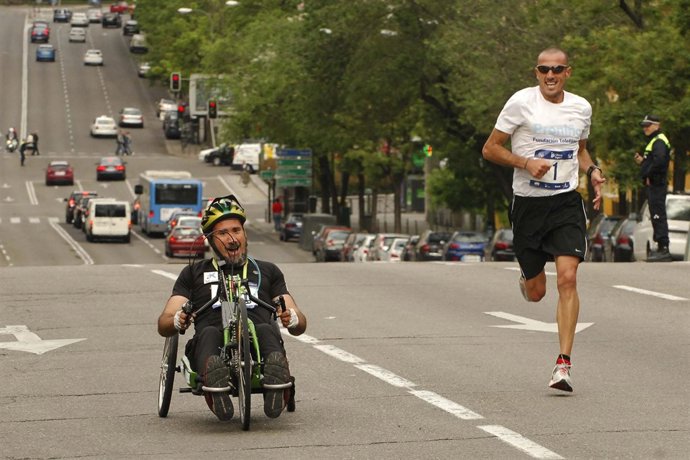 Chema Martínez En La Carrera Liberty