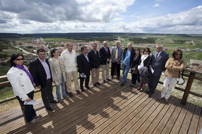 Inauguración Del Nuevo Mirador De Portillo