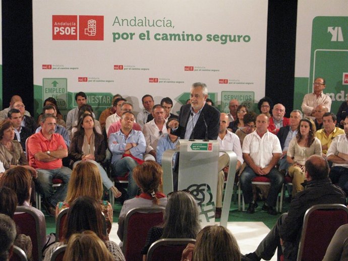 El presidente de la Junta de Andalucía, José Antonio Griñán