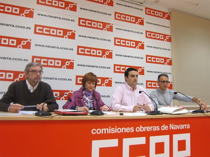 Javier Barinaga, Carmen Pueyo, Javier Ibáñez Y Jos Elizalde.