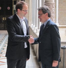 Joan Herrera Y Artur Mas