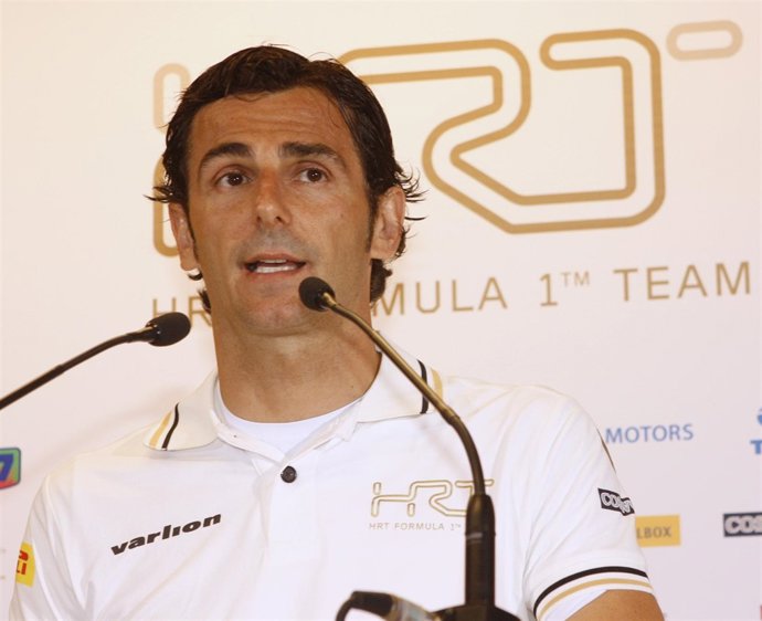 Pedro Martinez De La Rosa HRT Formula 1 Team