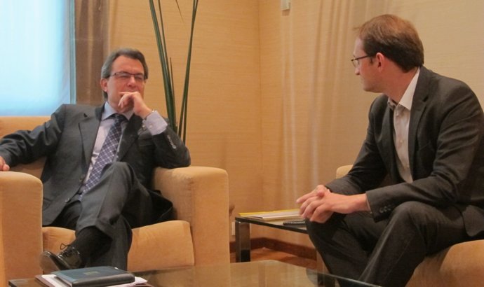 Reunión Entre Artur Mas Y Joan Herrera