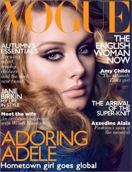 Adele en la portada de Vogue