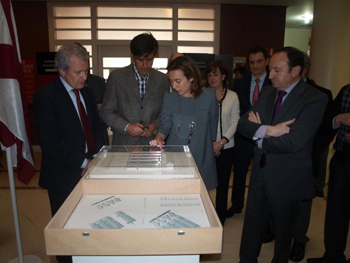 Presentación De La Maqueta Del Palacio De Justicia    