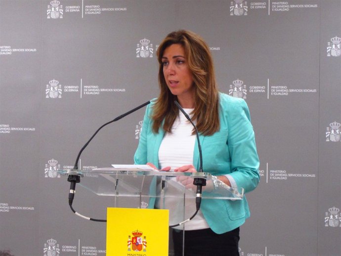 La Consejera Susana Díaz, Hoy En Madrid