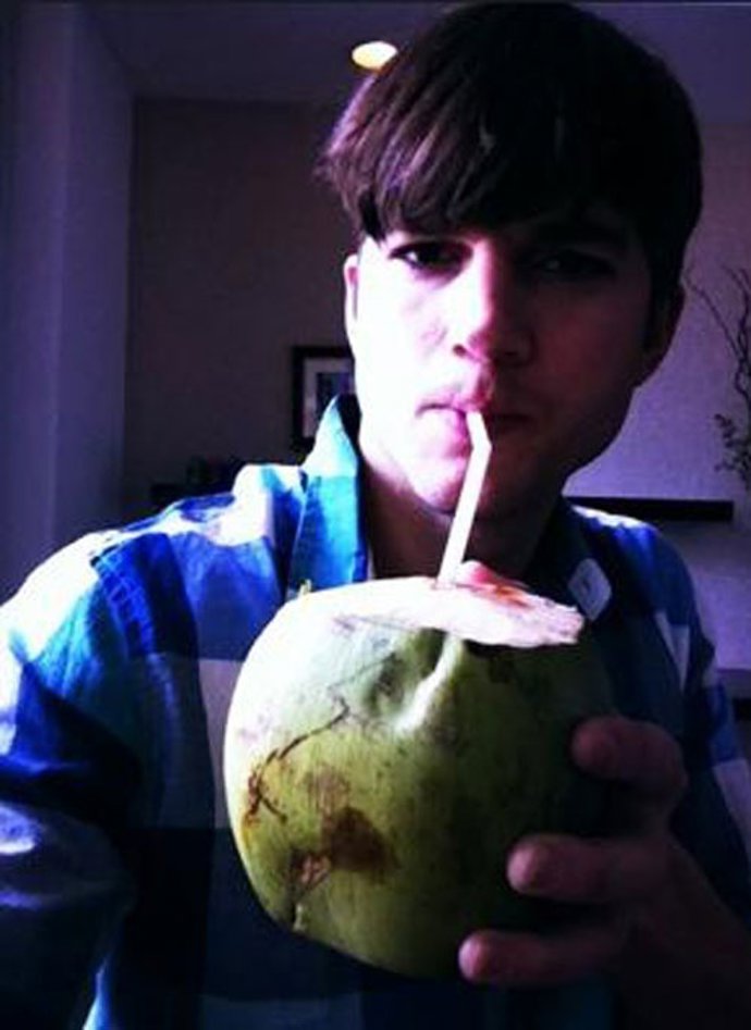 Ashton Kutcher en Twitter