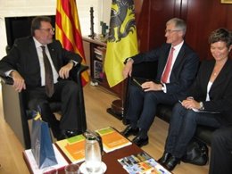 Cleries Se Reúne Con El Viceprimer Ministro De Flandes