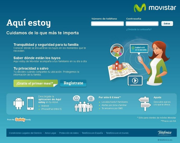 Servicio Aqui Estoy De Movistar 
