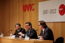 El Presidente A.Mas En La Conmemoración Del 15 Aniversario De La Uvic